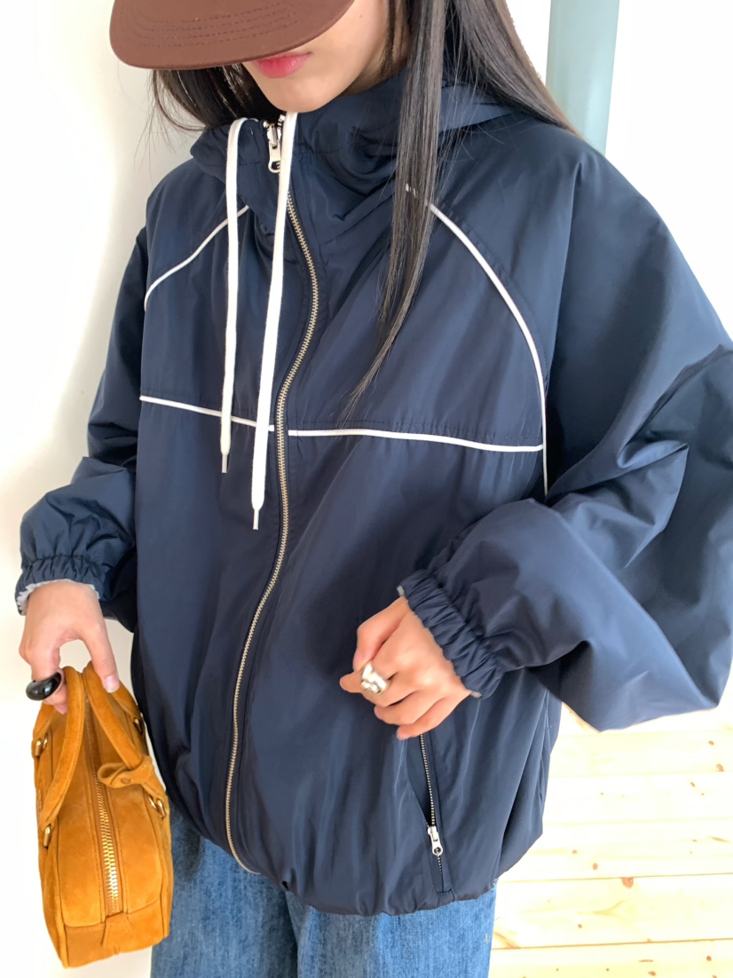 PEBBLE東大門㊣實拍女士新款熱賣25秋冬真品人氣時尚休閑夾克PEBBLE/LAYER夾克
