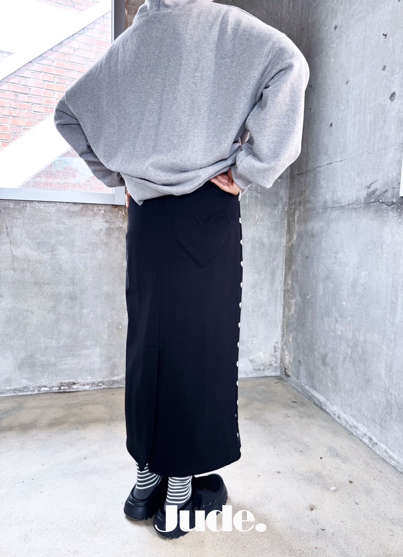 HEYJUDE東大門㊣實拍女士新款推薦職業人氣時尚真品休閑長裙HEYJUDE長裙