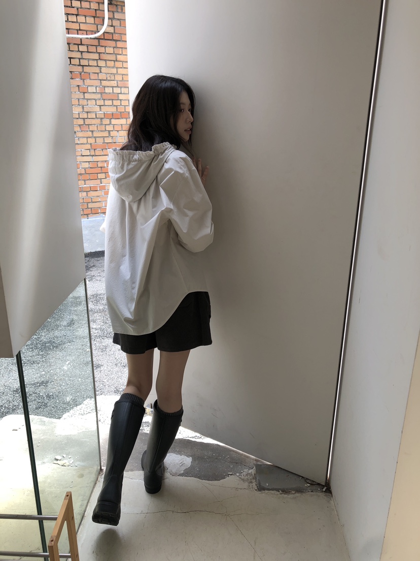 ERUME東大門㊣代購女裝新品人氣職業真品休閑襯衫蕾絲衫兜帽ERUME襯衫/蕾絲衫