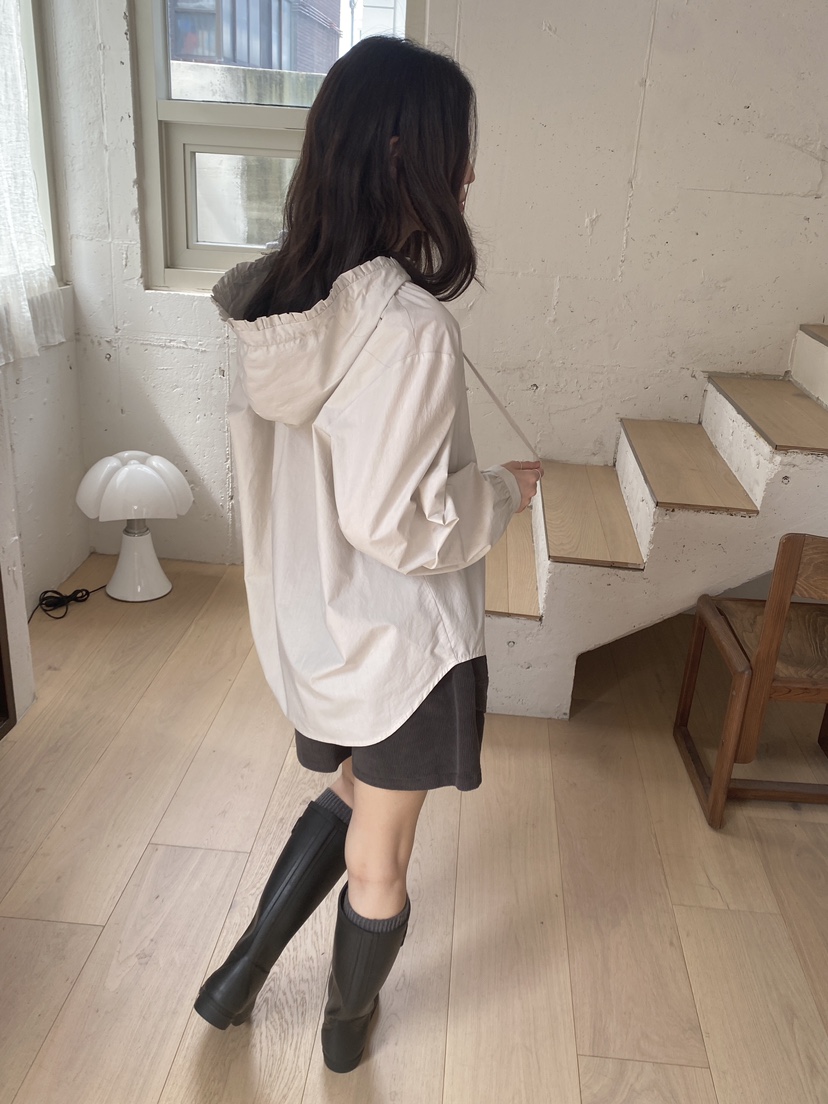 ERUME東大門㊣代購女裝新品人氣職業真品休閑襯衫蕾絲衫兜帽ERUME襯衫/蕾絲衫