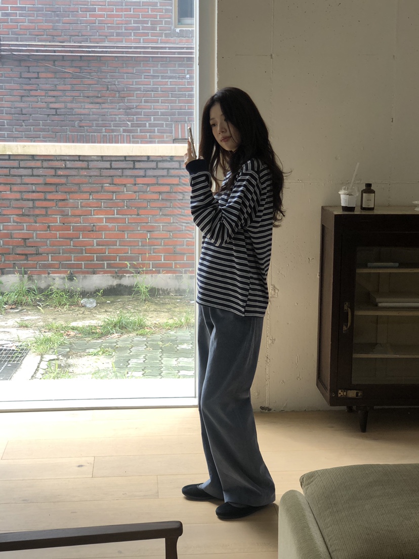ERUME東大門㊣實拍女裝新品時尚熱賣推薦人氣25秋冬休閑褲燈芯絨ERUME休閑褲