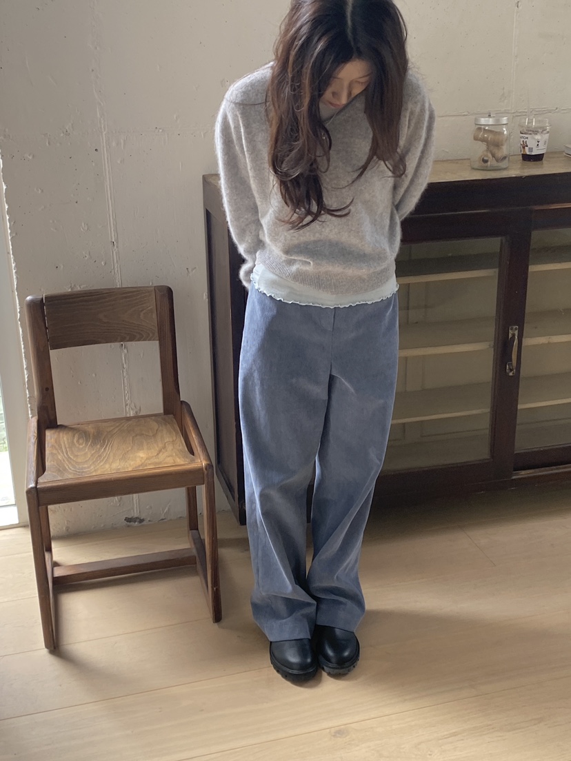 ERUME東大門㊣實拍女裝新品時尚熱賣推薦人氣25秋冬休閑褲燈芯絨ERUME休閑褲
