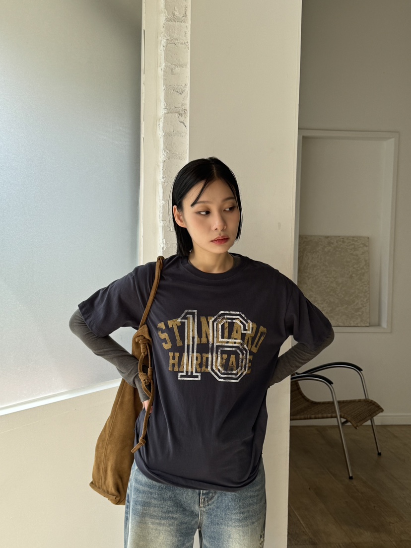 KARE/WEREPIECE東大門㊣實拍女裝新款25秋冬真品職業時尚T恤KARE/WEREPIECET恤