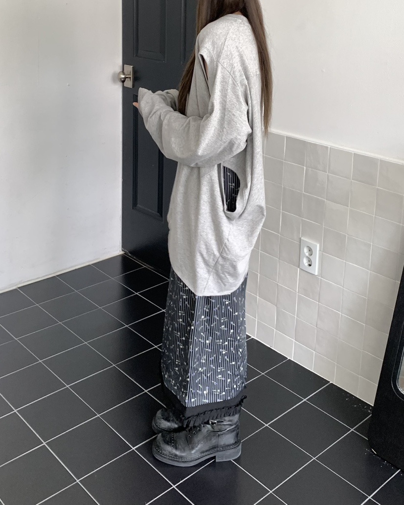 PEBBLE東大門㊣直郵女士新款休閑職業真品25秋冬時尚熱賣長裙PEBBLE/LAYER長裙