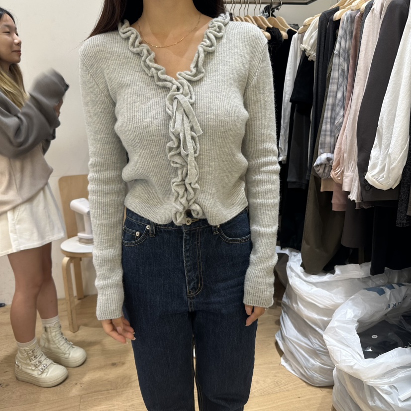 FOREST東大門㊣直郵女士新品25秋冬真品職業時尚休閑針織衫FOREST針織衫圖色2