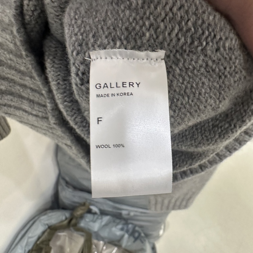 GALLERY-P韓國代購㊣女裝新品熱賣25秋冬時尚推薦針織衫羊毛GALLERY針織衫