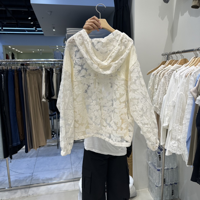 HOT PLACE東大門㊣直郵女裝新款人氣休閑真品夾克花朵兜帽HOT PLACE/DREAM GIRIS夾克