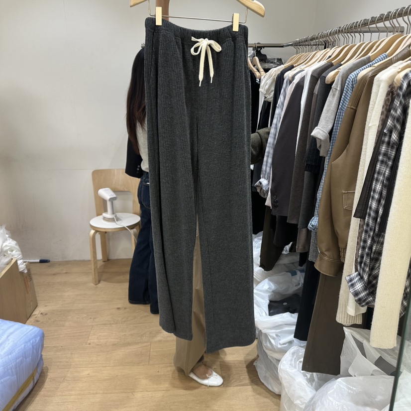 FOREST韓國代購㊣女裝新款職業人氣熱賣真品25秋冬休閑褲柔軟FOREST休閑褲圖色2