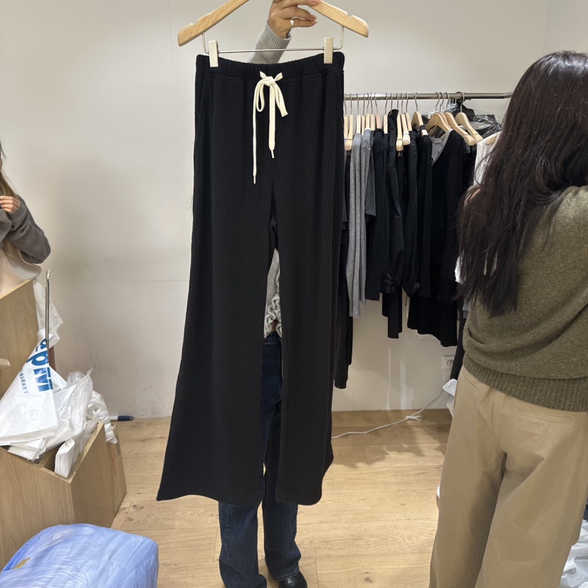FOREST韓國代購㊣女裝新款職業人氣熱賣真品25秋冬休閑褲柔軟FOREST休閑褲圖色3