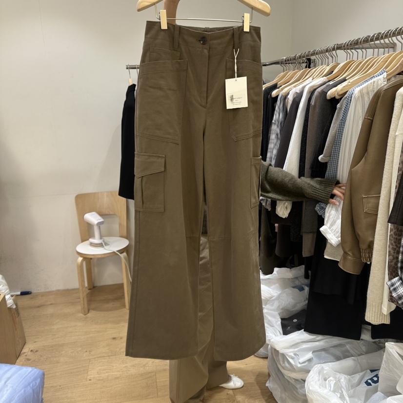 FOREST東大門㊣實拍女士新款時尚25秋冬休閑推薦休閑褲工裝褲FOREST休閑褲圖色2