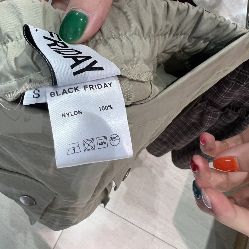BLACKFRIDAY韓國代購㊣女士新款25秋冬休閑時尚人氣推薦裙褲BLACK FRIDAY裙褲