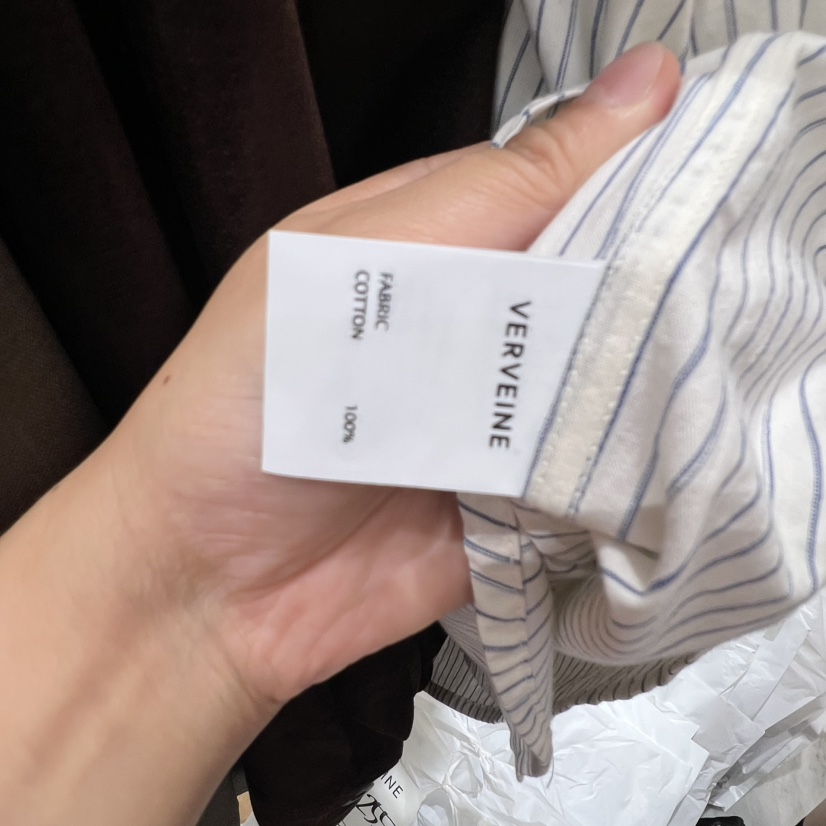 VERVEINE東大門㊣直郵女士新品熱賣休閑時尚推薦襯衫蕾絲衫VERVEINE襯衫/蕾絲衫