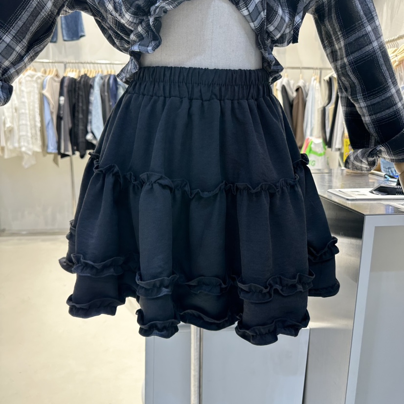 HOT PLACE東大門㊣直郵女裝新品時尚熱賣人氣真品短裙絨面革HOT PLACE/DREAM GIRIS短裙圖色2