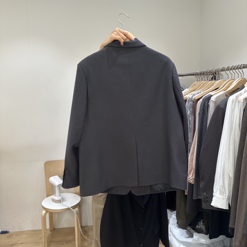 FOREST韓國代購㊣女士新品25秋冬職業推薦時尚熱賣夾克羊毛FOREST夾克
