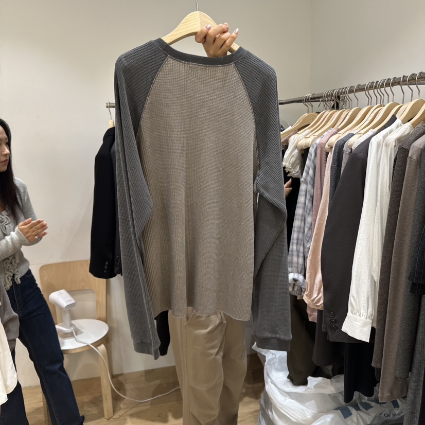 FOREST東大門㊣實拍女裝新品真品時尚熱賣25秋冬休閑長袖T恤FOREST長袖T恤