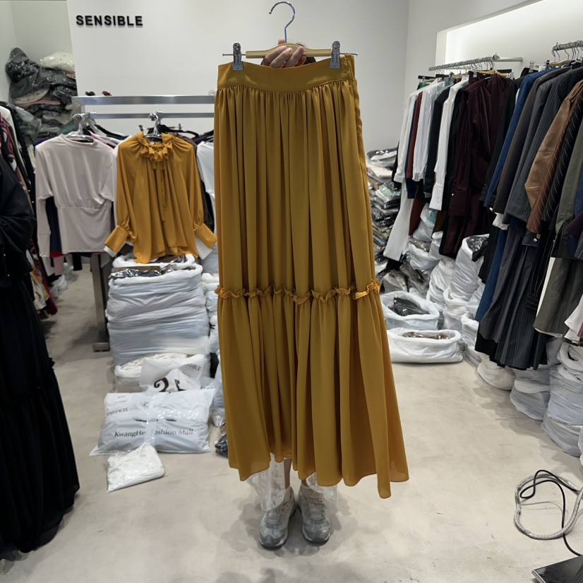 SENSIBLE-S東大門㊣實拍女士新品熱賣25秋冬職業時尚推薦長裙SENSIBLE長裙圖色3
