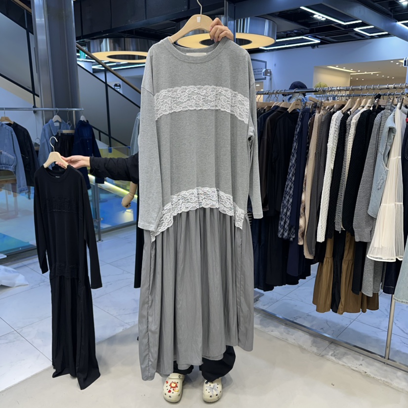 HOT PLACE東大門㊣代購女裝新品時尚休閑25秋冬熱賣連衣裙HOT PLACE/DREAM GIRIS連衣裙