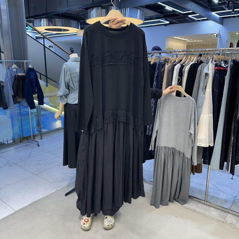 HOT PLACE東大門㊣代購女裝新品時尚休閑25秋冬熱賣連衣裙HOT PLACE/DREAM GIRIS連衣裙圖色2