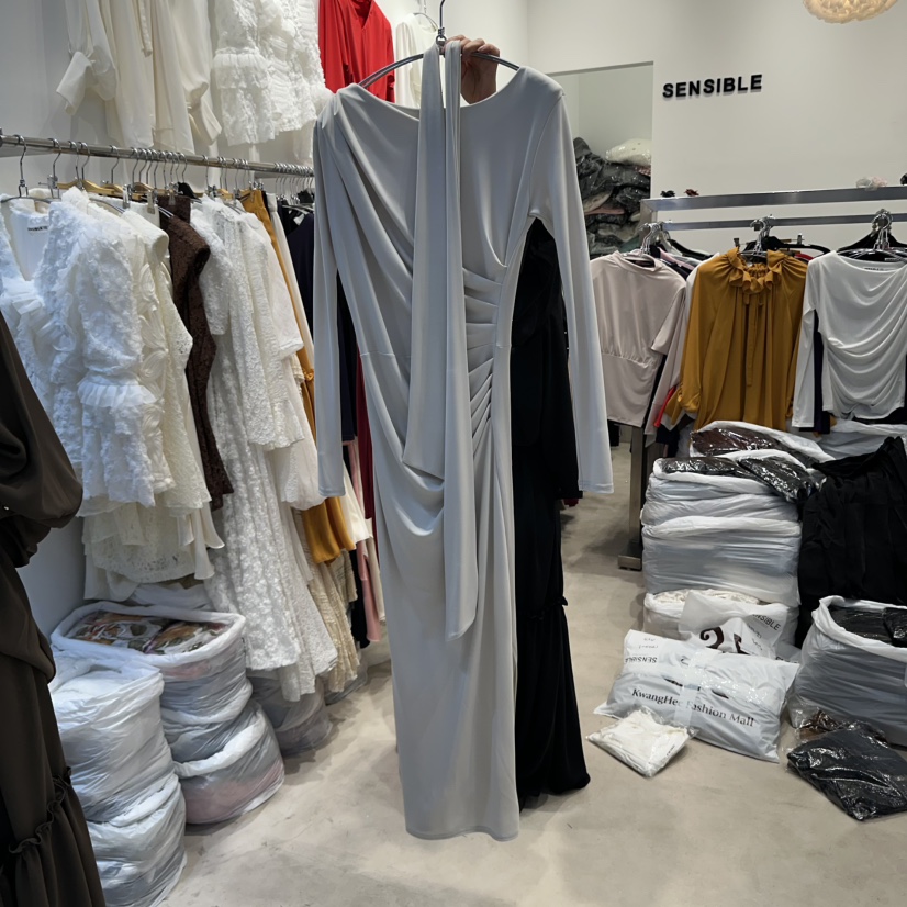 SENSIBLE-S東大門㊣實拍女士新品休閑熱賣25秋冬職業連衣裙SENSIBLE連衣裙圖色1