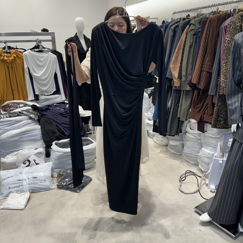SENSIBLE-S東大門㊣實拍女士新品休閑熱賣25秋冬職業連衣裙SENSIBLE連衣裙圖色4