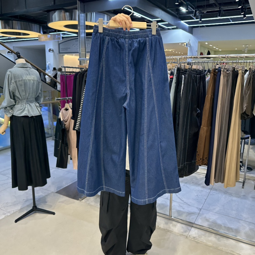 HOT PLACE東大門㊣實拍女士新品熱賣休閑真品推薦25秋冬牛仔褲HOT PLACE/DREAM GIRIS牛仔褲