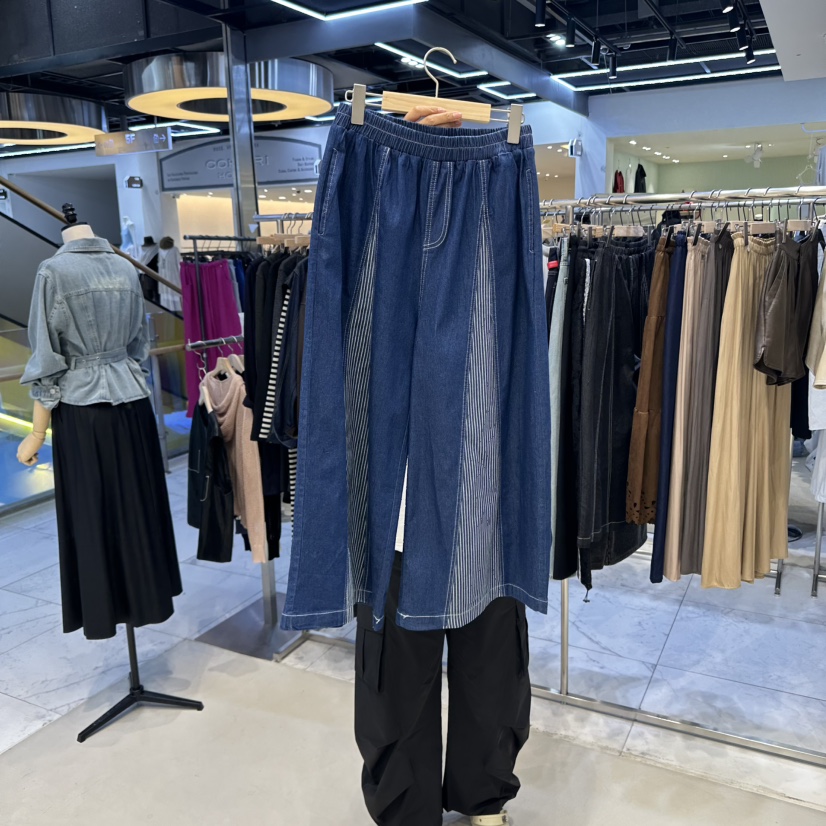 HOT PLACE東大門㊣實拍女士新品熱賣休閑真品推薦25秋冬牛仔褲HOT PLACE/DREAM GIRIS牛仔褲圖色2