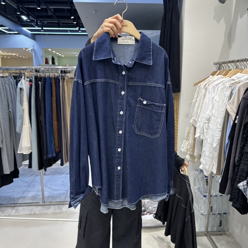 HOT PLACE東大門㊣實拍女裝新品真品時尚25秋冬休閑職業夾克HOT PLACE/DREAM GIRIS夾克圖色2