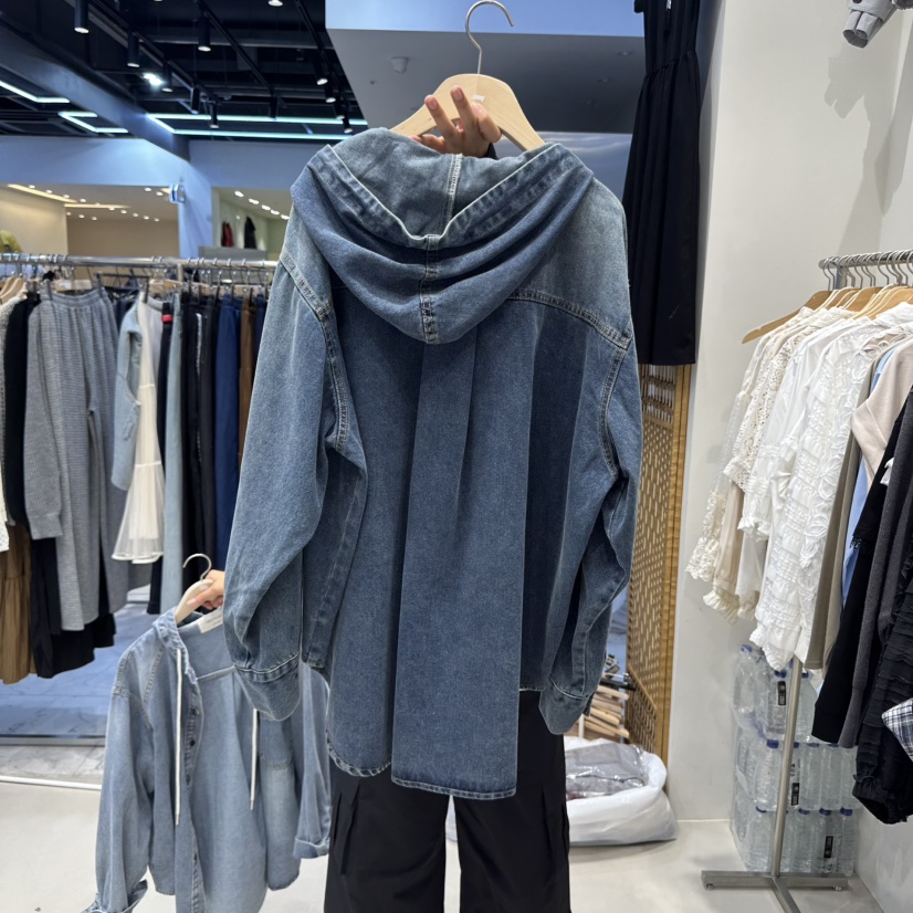 HOT PLACE東大門㊣直郵女裝新品休閑真品時尚夾克口袋連帽HOT PLACE/DREAM GIRIS夾克