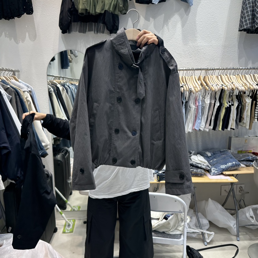 HOT PLACE韓國代購㊣女裝新品休閑熱賣職業真品時尚25秋冬夾克HOT PLACE/DREAM GIRIS夾克圖色4
