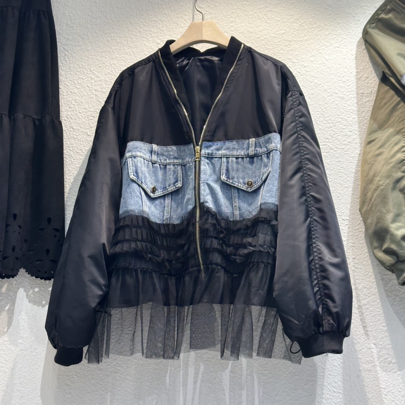 HOT PLACE東大門㊣直郵女裝新款真品推薦25秋冬人氣時尚夾克HOT PLACE/DREAM GIRIS夾克圖色3