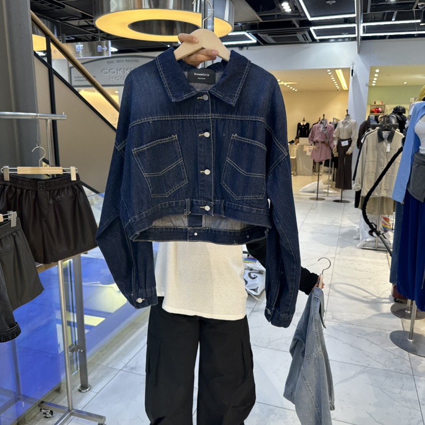 HOT PLACE韓國代購㊣女士新品25秋冬職業熱賣休閑夾克紐扣HOT PLACE/DREAM GIRIS夾克圖色2