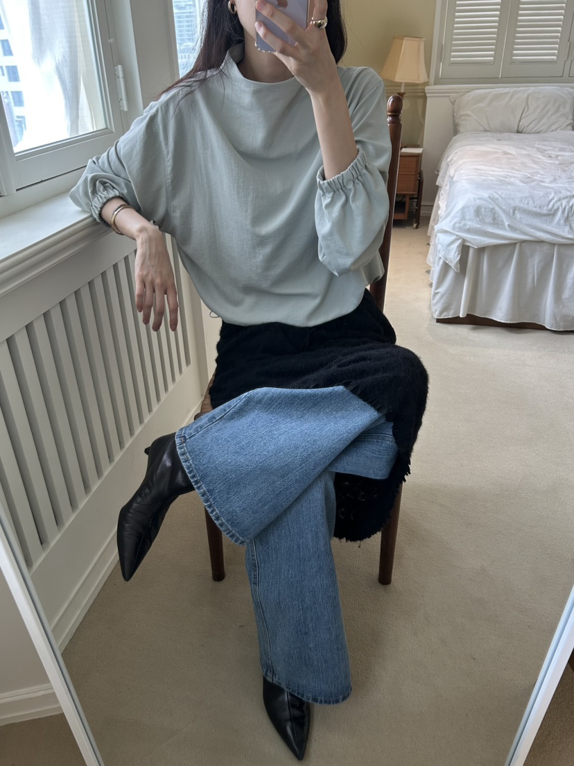 ME MO韓國代購㊣女裝新品休閑推薦人氣25秋冬真品襯衫蕾絲衫ME MO襯衫/蕾絲衫