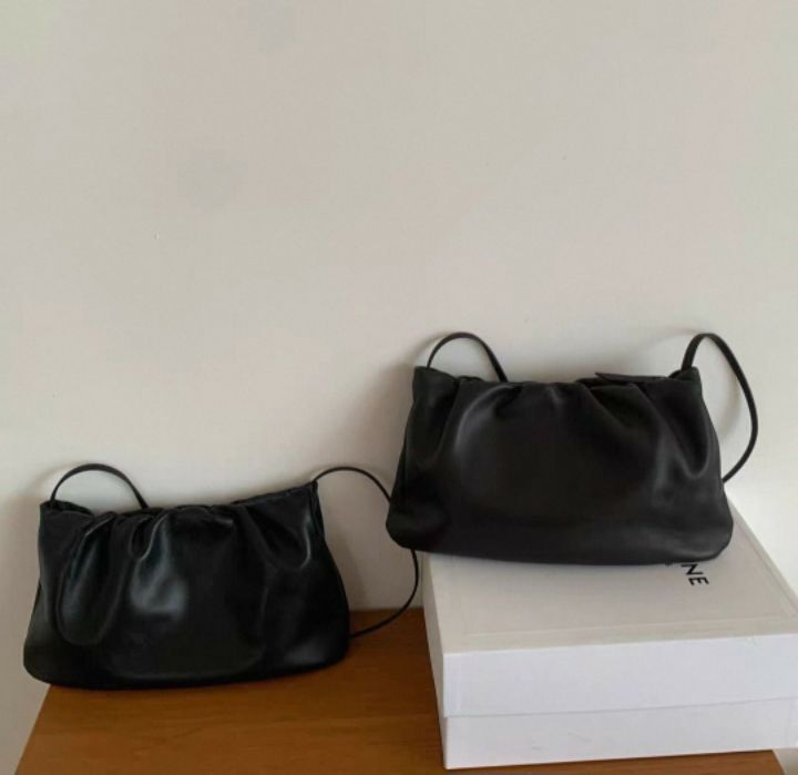 TROUVAILLE東大門㊣直郵女裝新品休閑推薦真品單肩斜跨包羊皮TROUVAILLE單肩/斜跨包