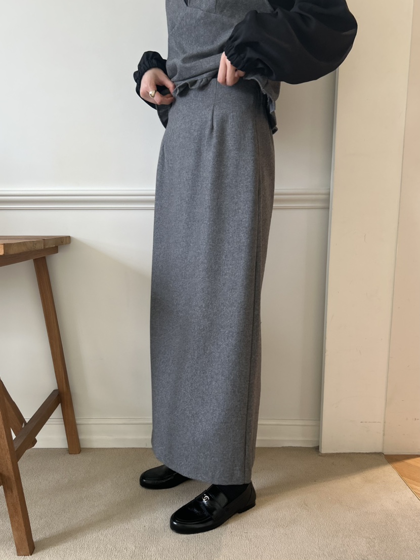 ME MO東大門㊣代購女士新款職業時尚真品推薦人氣25秋冬長裙ME MO長裙