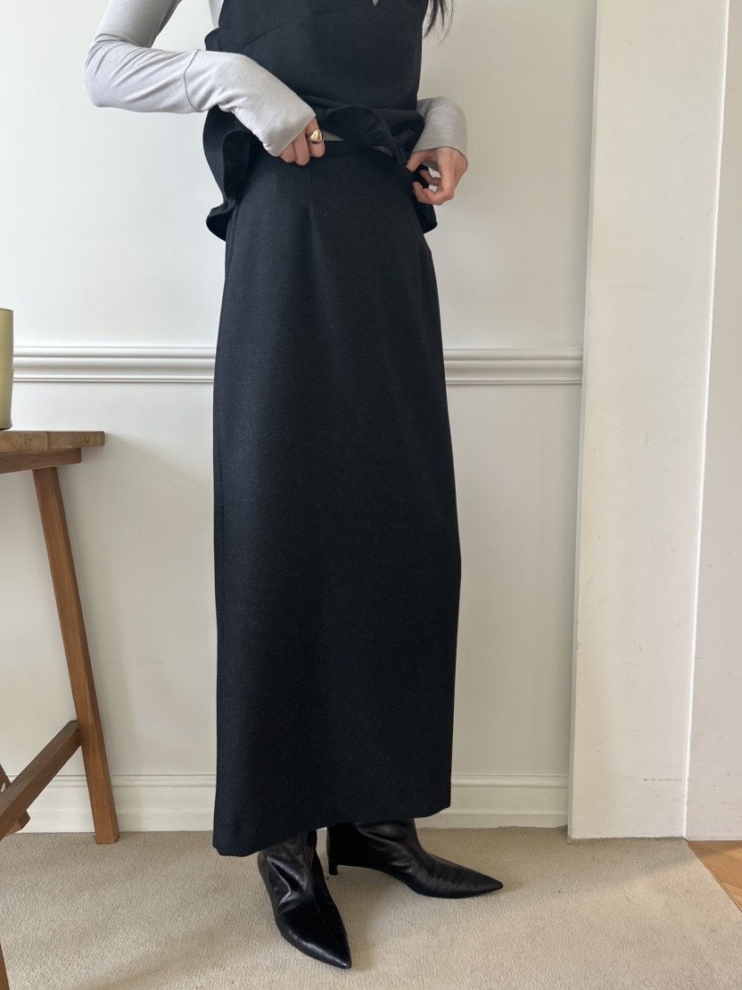 ME MO東大門㊣代購女士新款職業時尚真品推薦人氣25秋冬長裙ME MO長裙