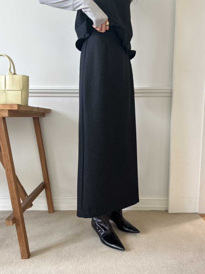ME MO東大門㊣代購女士新款職業時尚真品推薦人氣25秋冬長裙ME MO長裙圖色2
