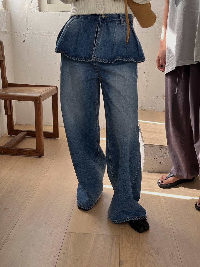 MADE-P韓國代購㊣女裝新品熱賣休閑人氣職業時尚25秋冬裙褲MADE-P裙褲