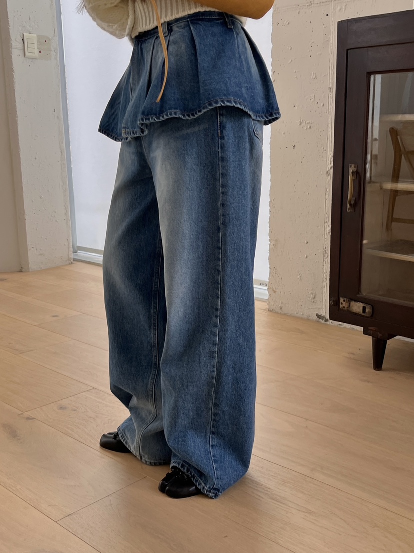 MADE-P韓國代購㊣女裝新品熱賣休閑人氣職業時尚25秋冬裙褲MADE-P裙褲