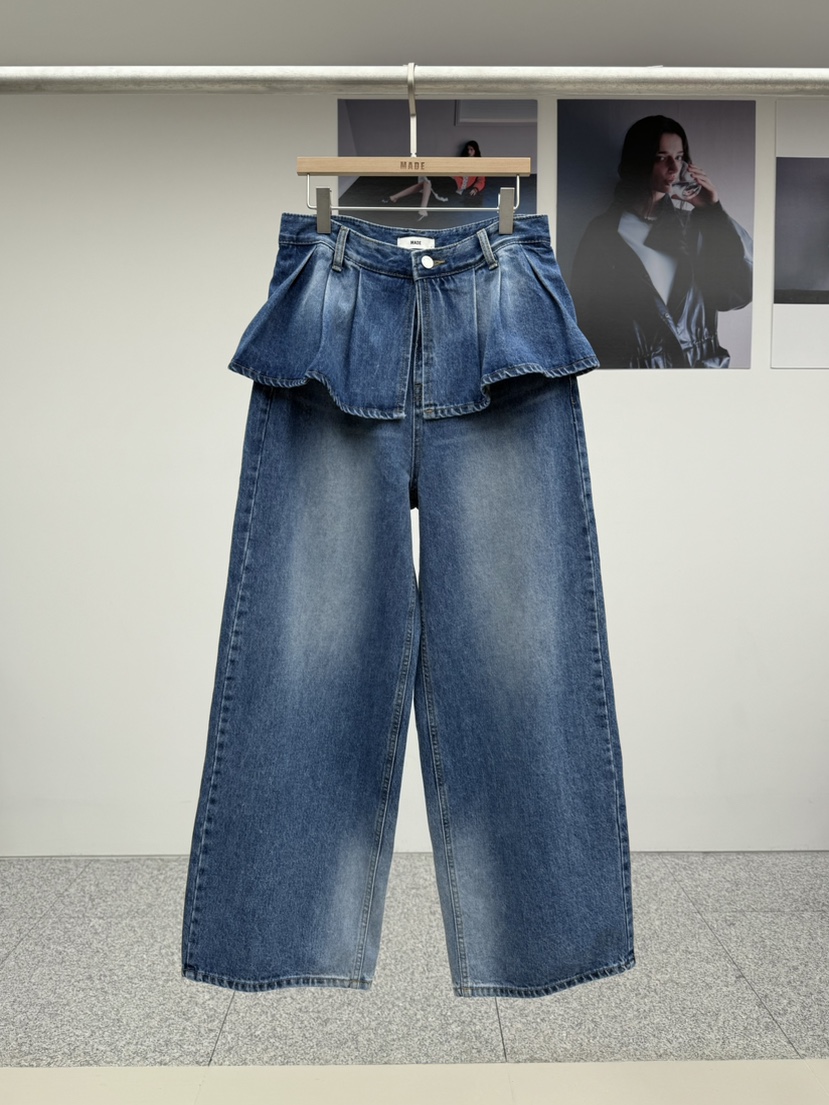 MADE-P韓國代購㊣女裝新品熱賣休閑人氣職業時尚25秋冬裙褲MADE-P裙褲圖色1