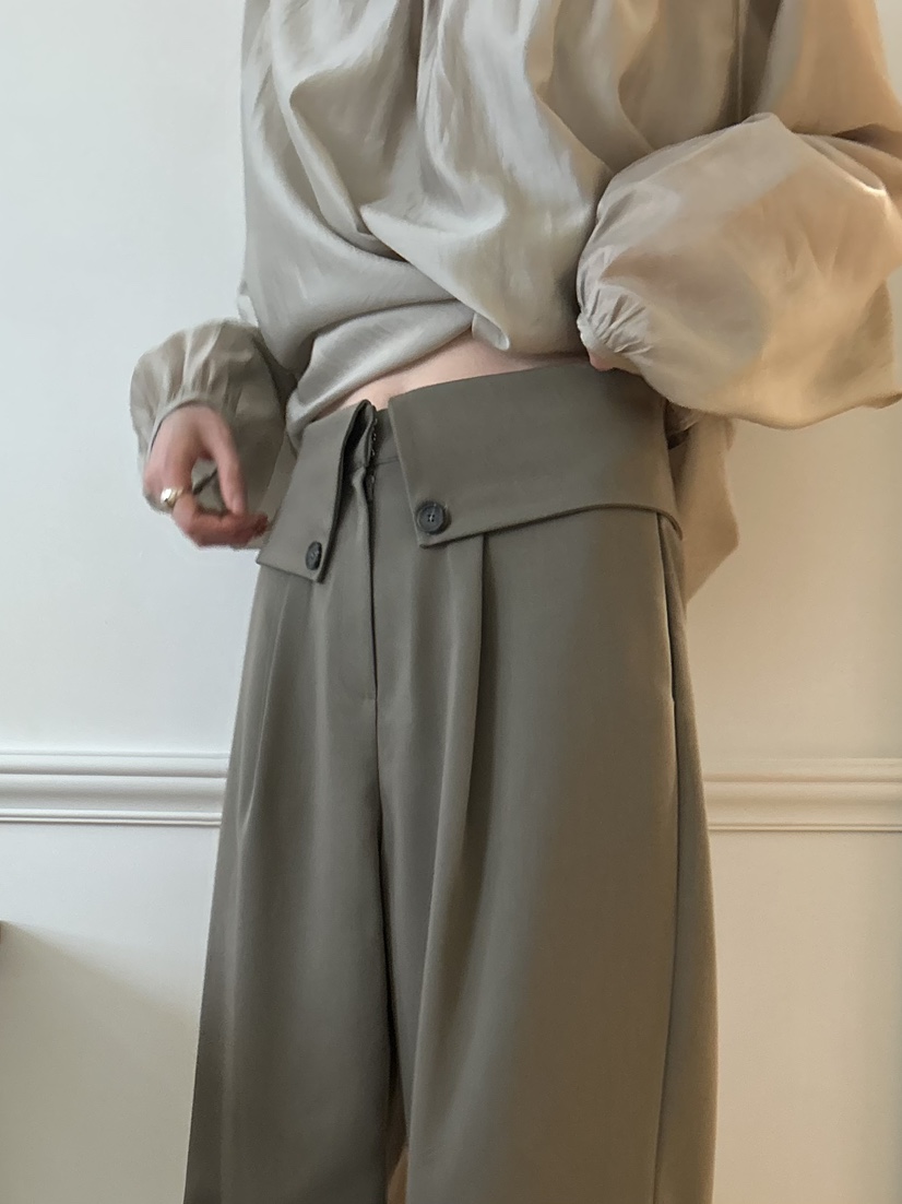 ME MO東大門㊣實拍女裝新品時尚推薦職業真品25秋冬休閑褲ME MO休閑褲