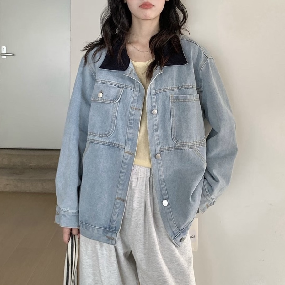 MILK TEA東大門㊣實拍女士新款休閑推薦熱賣時尚25秋冬夾克MILK TEA夾克