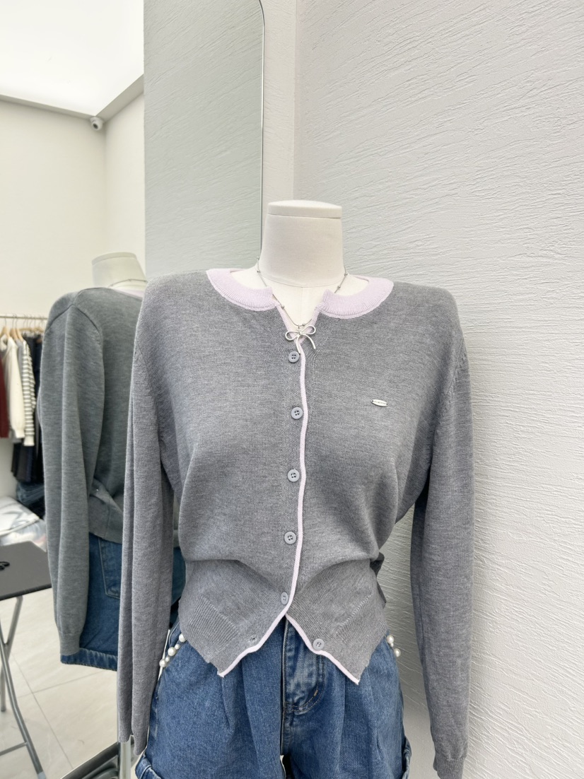 MILK TEA韓國直郵㊣女士新品真品25秋冬熱賣推薦人氣針織衫MILK TEA針織衫圖色2