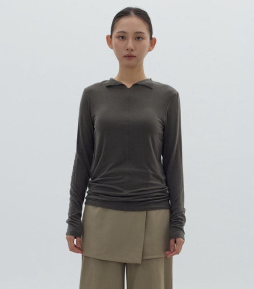 LE-PPL東大門㊣代購女士新款真品職業時尚25秋冬熱賣長袖T恤LE-PPL長袖T恤圖色4