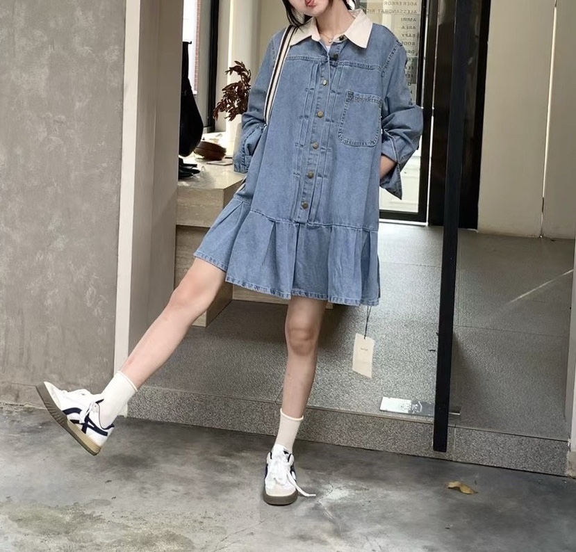 MILK TEA東大門㊣直郵女士新品真品推薦熱賣職業25秋冬連衣裙MILK TEA連衣裙