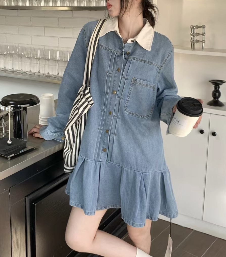 MILK TEA東大門㊣直郵女士新品真品推薦熱賣職業25秋冬連衣裙MILK TEA連衣裙