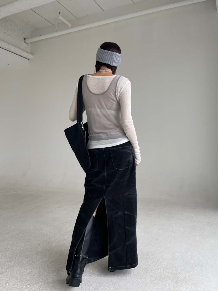 REIZ東大門㊣代購女裝新品25秋冬時尚推薦休閑吊帶背心褶皺REIZ吊帶/背心