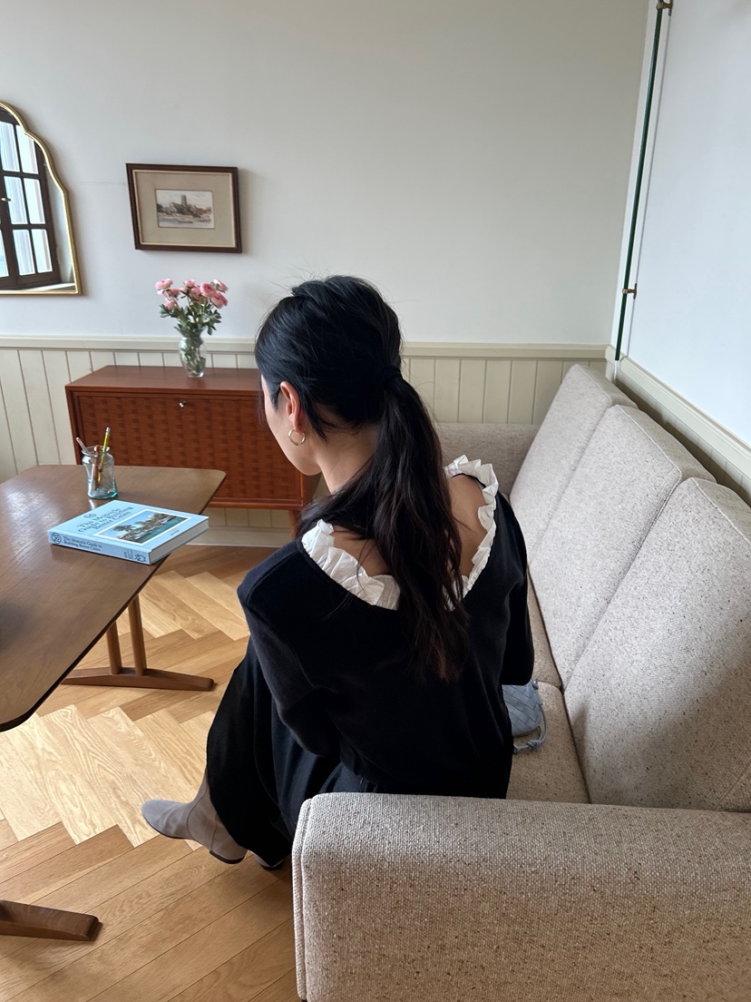 ME MO韓國代購㊣女裝新品真品人氣推薦職業熱賣時尚針織衫ME MO針織衫