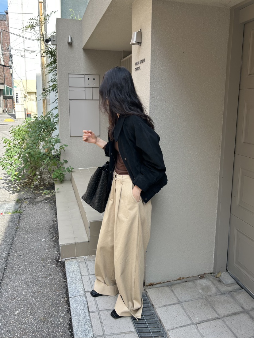 ME MO東大門㊣代購女裝新品時尚推薦25秋冬熱賣夾克絨面革ME MO夾克