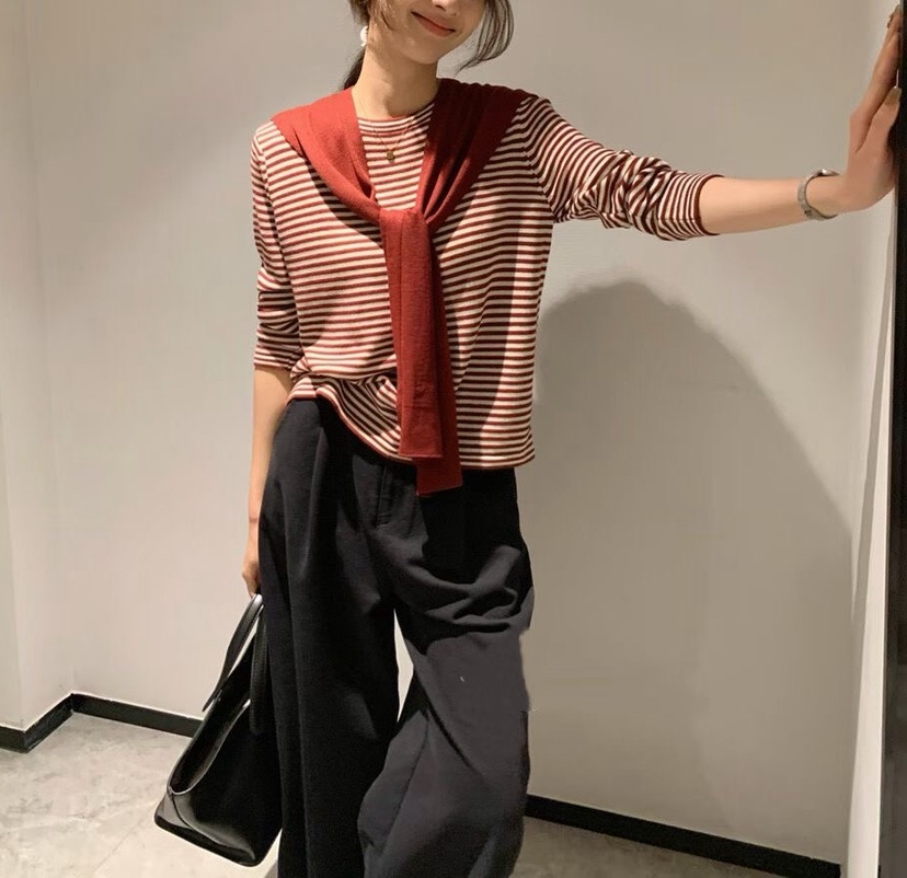 MILK TEA東大門㊣實拍女裝新品熱賣職業休閑真品時尚針織衫MILK TEA針織衫