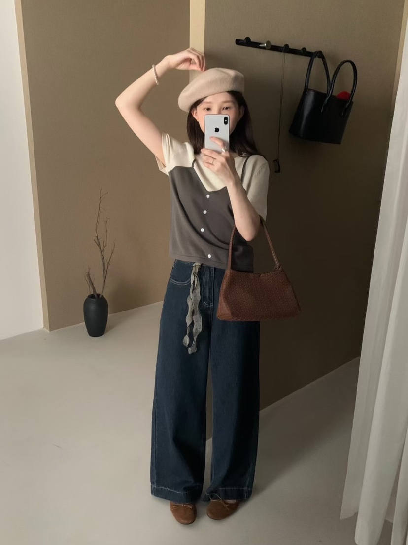 MILK TEA韓國代購㊣女士新款熱賣人氣25秋冬時尚推薦針織衫MILK TEA針織衫